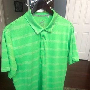 PUMA Dry Cell Polo Golf Shirt Mens L